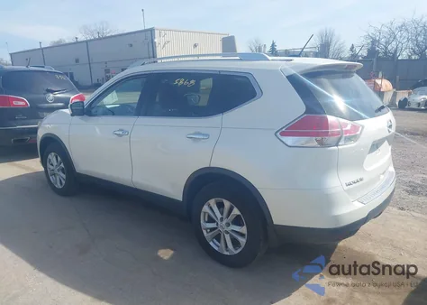 2016 Nissan Rogue Sv from USA, damaged, VIN KNMAT2MV3GP617925